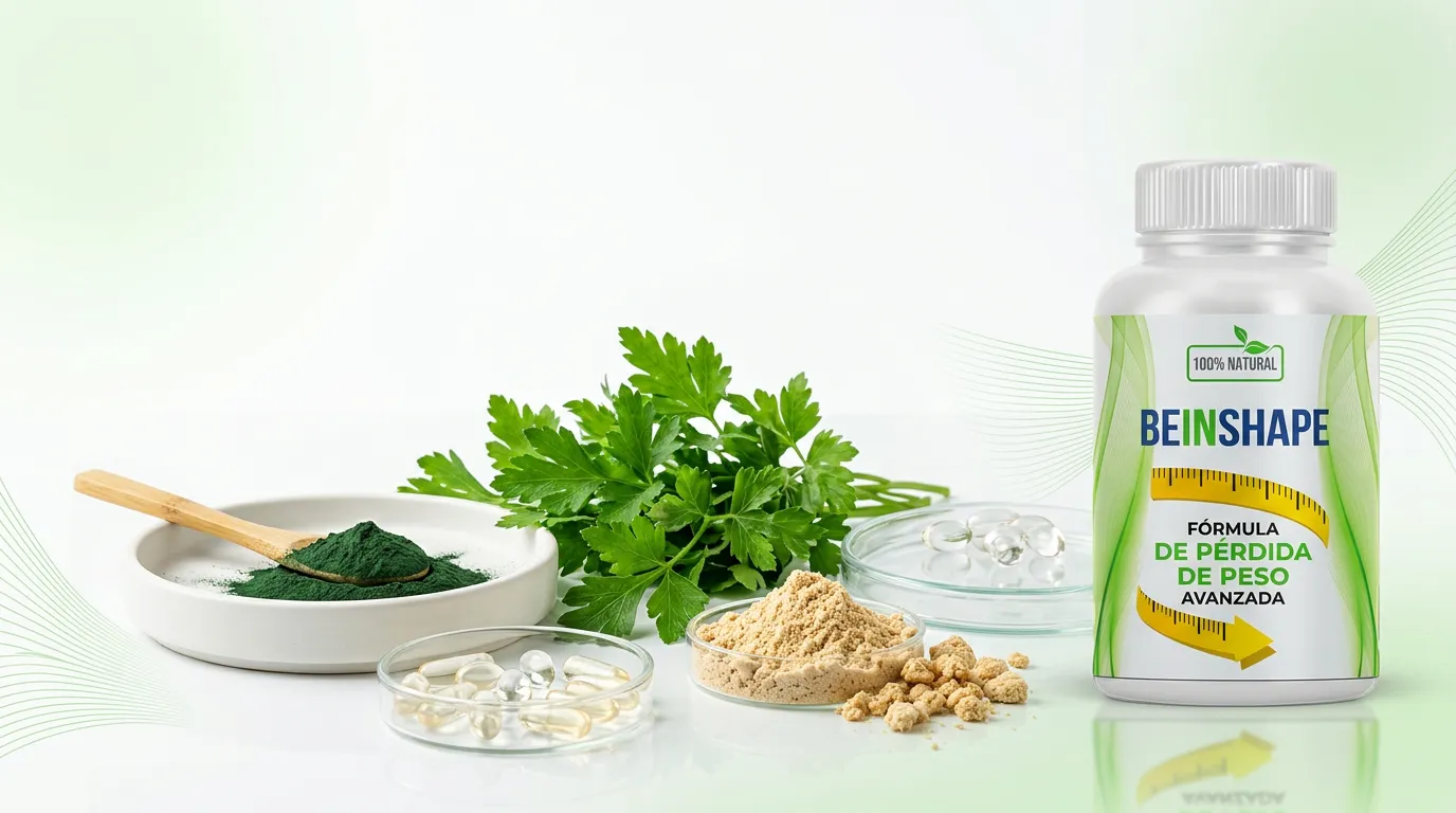 Ingredientes vegetales de la fórmula BeInShape